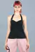 Blusa Deseo Palabra (negro lunares) on internet