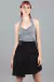 Falda Nacional (negro poplin)