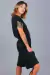 Musculosa Extraño ser - negro calado - Audia Valdez Tienda