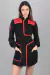 Vestido Diamante de tu ser (negro y rojo)