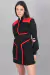 Vestido Diamante de tu ser (negro y rojo) en internet