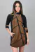 Vestido Destino fiel (paño espigado caoba) - (copia) - buy online