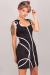 Vestido Diamanta (negro) - Audia Valdez Tienda