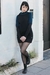 Vestido Seres Benditos (negro c/azul) en internet
