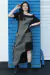 Vestido Amor de primavera (gris circulitos) - loja online