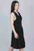 Vestido Esistenzialista (negro crepe)