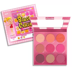 RUDE: Blush Crush Paleta de Rubores “Match Three”