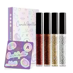 A2 PIGMENTS: Pack Collab Cande Copello. Set 4 glosses