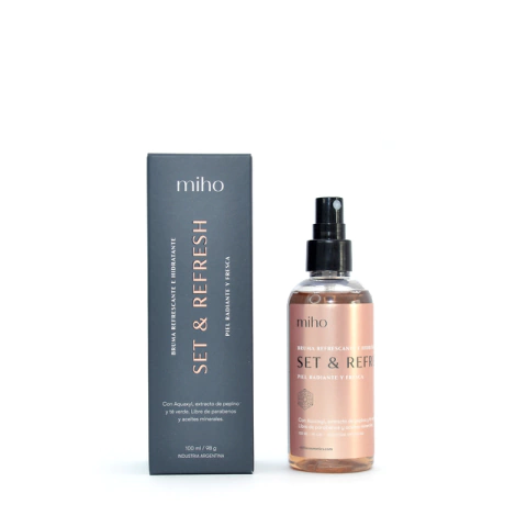 MIHO: BRUMA SET&REFRESH - BRUMA REFRESCANTE E HIDRATANTE