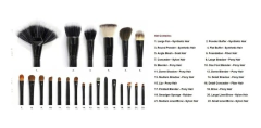 COASTAL SCENTS. Set de brochas. 22 piezas. en internet