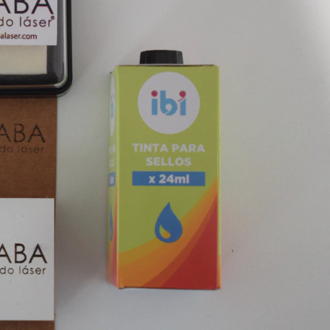 Tinta para sellos al agua 25ml