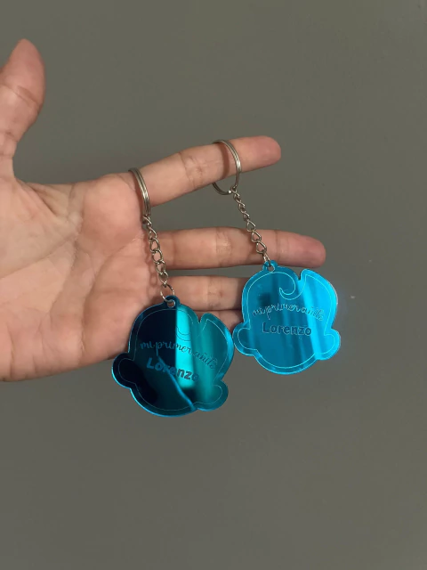 Llaveros de acrílico espejo - comprar online