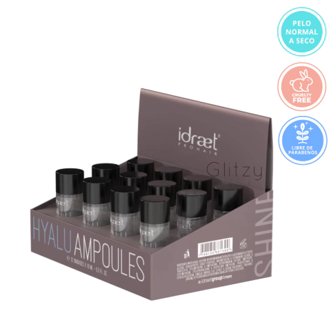 HYALU SHINE ampolla hidratante capilar 10ml - IDRAET