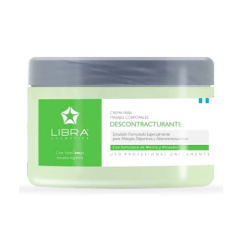 Crema para masajes Descontracturante 250/490/980gr - LIBRA