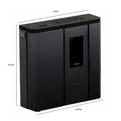 Calefactor Bosca a pellet FIT+ Black Vision Charcoal