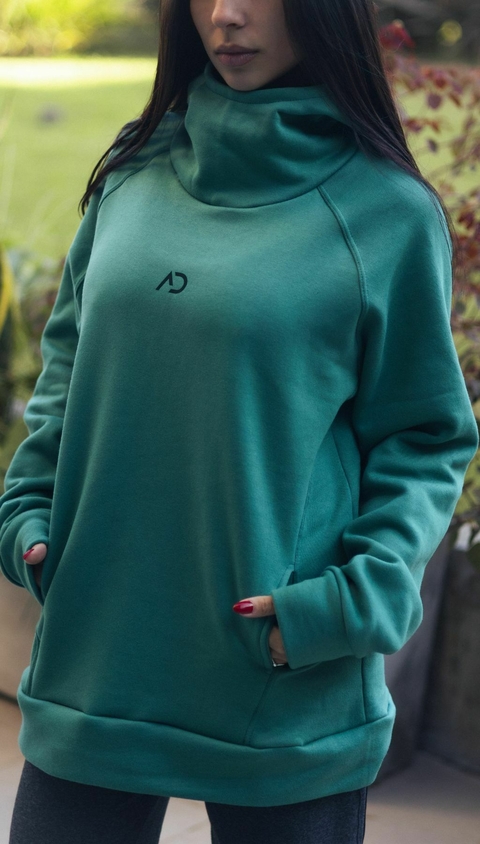 Buzo friza verde