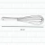 BATEDOR DE OVOS FUÊ 30 CM - comprar online
