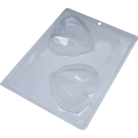 FORMA ACETATO CORAÇÃO LAPIDADO 200G 9837