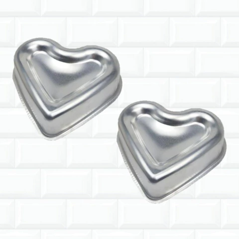 Kit 2 Formas Coração Ballerine (18x20x4,5 - P) 195
