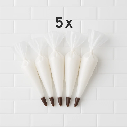 Kit 5 Mangas Sacos para Confeitar em Silicone 710