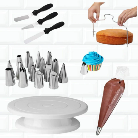 Kit Confeiteiro Iniciante Completo Bailarina + Bicos 206