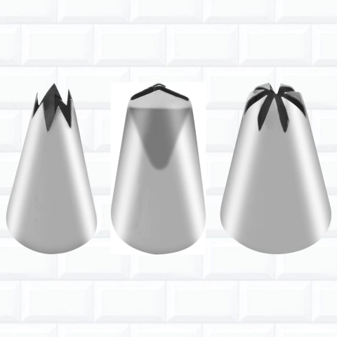 Kit Bico Inox 1M 1B Folha Crespo Pitanga Especial 878