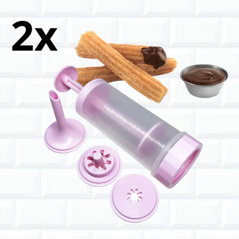 Kit 2 Máquinas de Churros Fácil