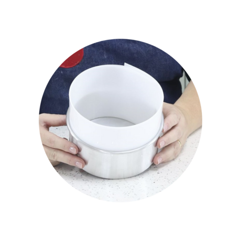 ARO PARA BOLO 18 CM x 1M POLIETILENO