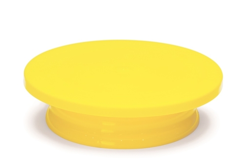 BAILARINA GIRATÓRIA - POLIPROPILENO - 30 CM AMARELA