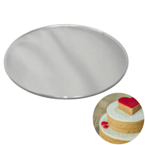 FORMA BOLO DE ROLO REDONDA - 23 CM (0,03 ALT)