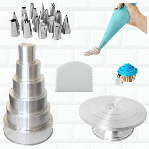 Kit Confeiteiro Completo Forma Bailarina Bico 001