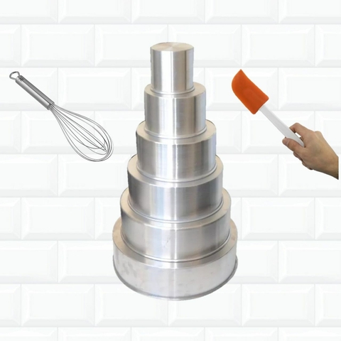 Kit Confeiteiro Forma Fuê Espátula 38