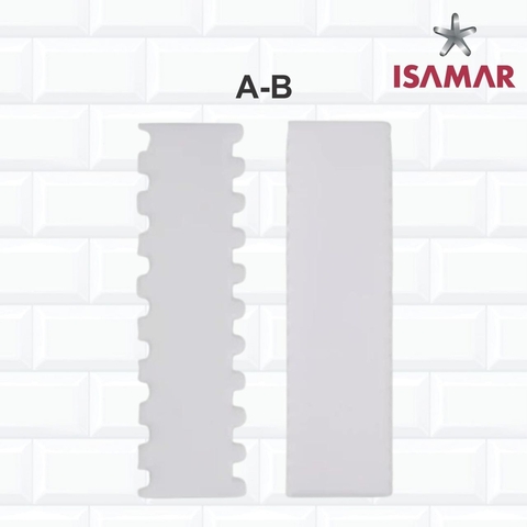 KIT ESPÁTULAS DECORATIVAS COM 2 PEÇAS - A/B