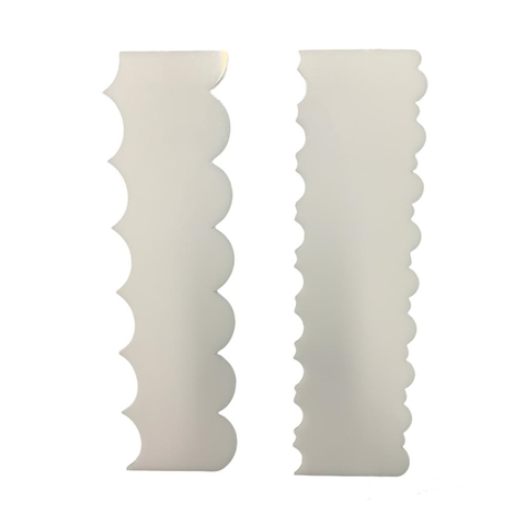 KIT ESPÁTULAS DECORATIVAS COM 2 PEÇAS - E/F