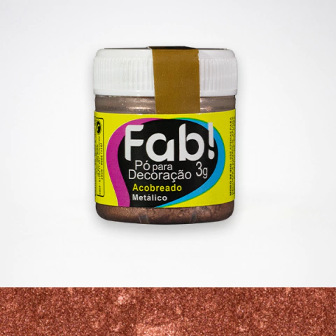 PÓ PARA DECORAÇÃO - ACOBREADO