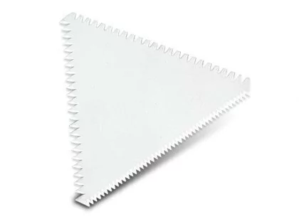 RASPADEIRA DECORATIVA TRIANGULAR