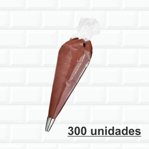Saco De Confeitar Descartável (300 Un.) Grande - 50cm 181