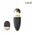 Vibrador Bullet sem fio Spark of Love na cor preta, com controle remoto, mostrando detalhes do design elegante e moderno.