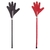Chibata Mãozinha em Couro 35 cm - Vermelho - comprar online