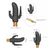 Vibrador 10 Vibrações c/ 2 Plugs - Asta - Sex Shop - Loja Sexy Shop | Pimentinha Sex Shop