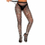 Meia Calça Arrastão Strass - Preta - comprar online