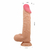 Pênis Realístico com dupla Camada 24 x 5 - C/ Vibrador