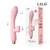 Vibrador Ponto G Recarregável em formato elegante na cor branca, com função de pulsação, ideal para prazer íntimo.