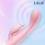 Vibrador Love Ponto G e Clitóris 10 Modos - Rosa - comprar online