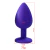 Imagem do Plug Anal Aveludado Tam. G - 9,5 x 4,2 cm