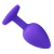 Plug Anal Aveludado Tam. P - 7 x 2,7 cm - comprar online