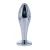 Imagem do Plug Anal em Aço Cônico Tam. M - 9,3 x 2,8 cm