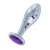 Plug Anal em Aço Cônico Tam. M - 9,3 x 2,8 cm - comprar online