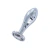 Plug Anal em Aço Cônico Tam. P - 7,9 x 2,2 cm - loja online
