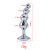 Plug Anal em Metal Escalonado Esferas - 9,8 x 2,5 cm - comprar online